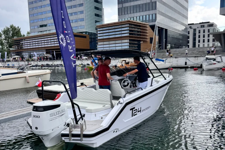 Tardion Yachts zaprezentował nowy model jachtu w Gdyni podczas POLBOAT Yachting Festival
